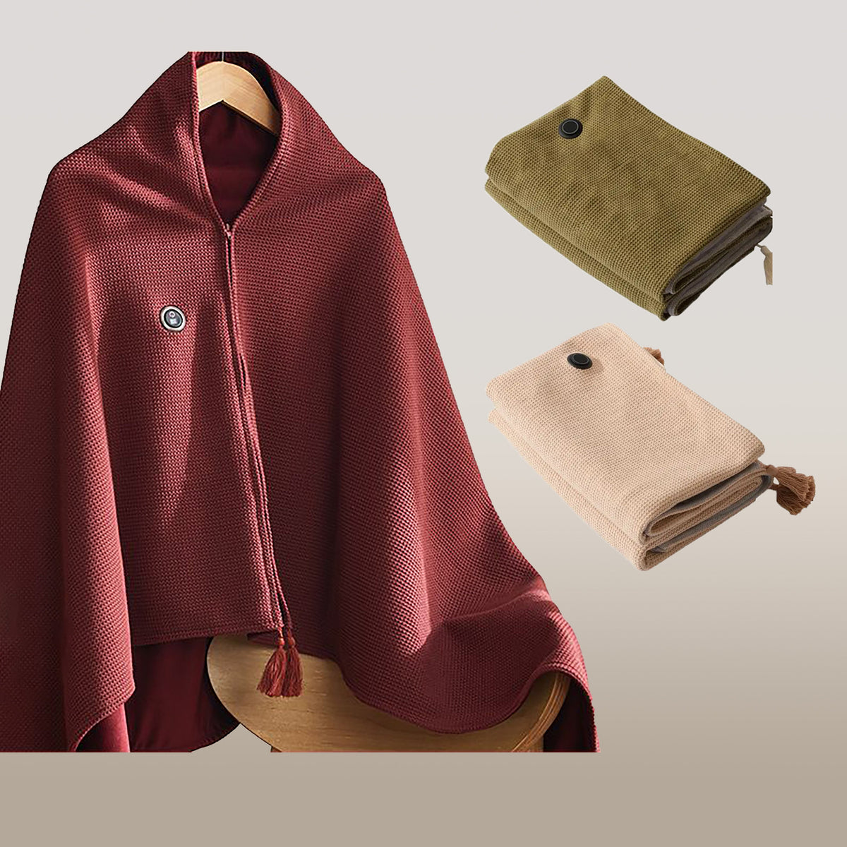 PeakRoo Portable Heated Shawl (Buy 2 Free Shipping)