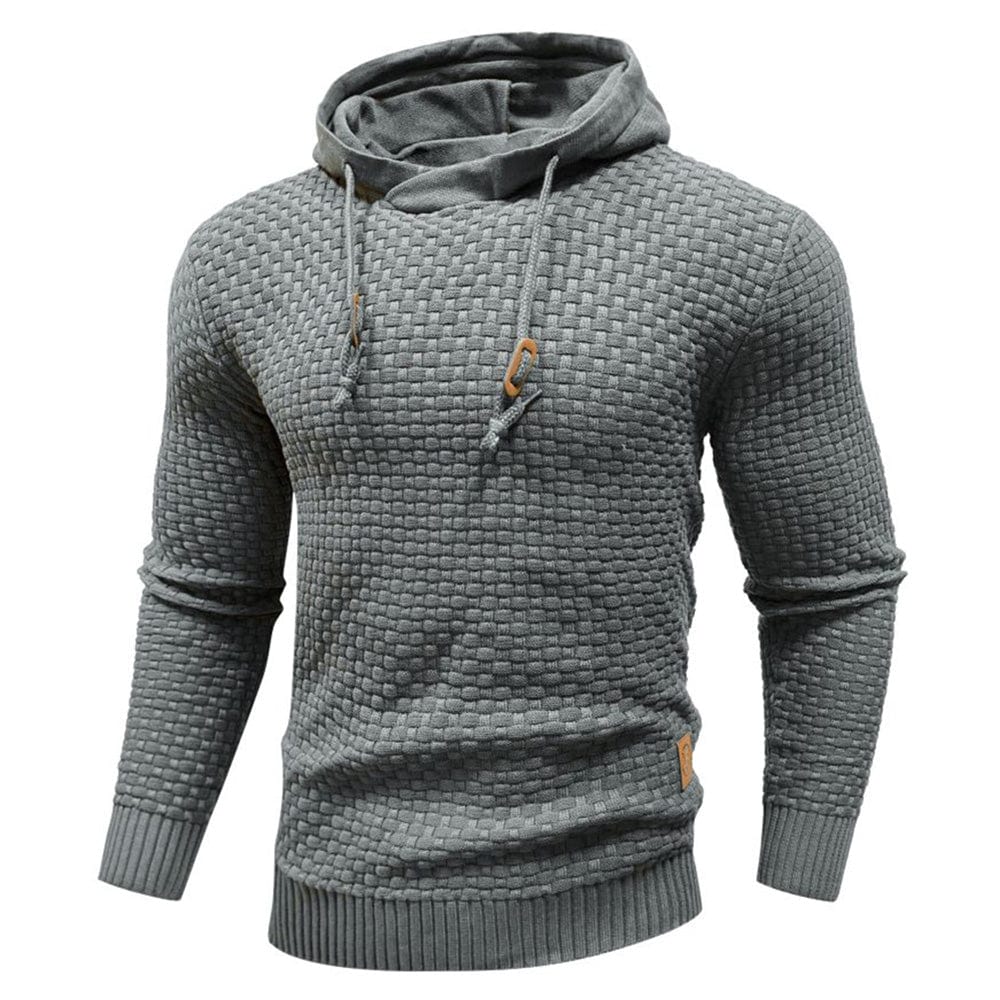 Men's Textured Outdoor Hoodie