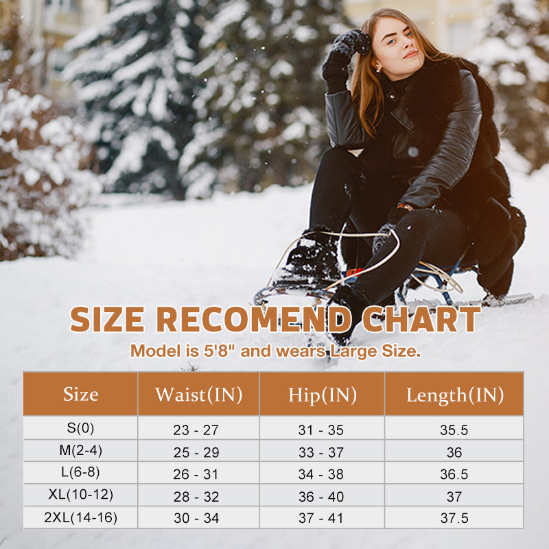 Happy New Year 50% OFF - 🎁PeakRoo Cloudy Fleece Lined Leggings