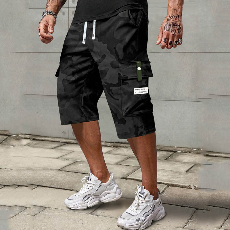 Men's Casual Drawstring Capri Cargo Pants-Buy 2 Get Free Shipping Today!
