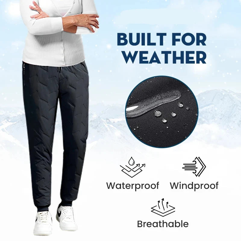 PeakRoo FleeceActive™ - Unisex Fleece-Lined Waterproof Pants