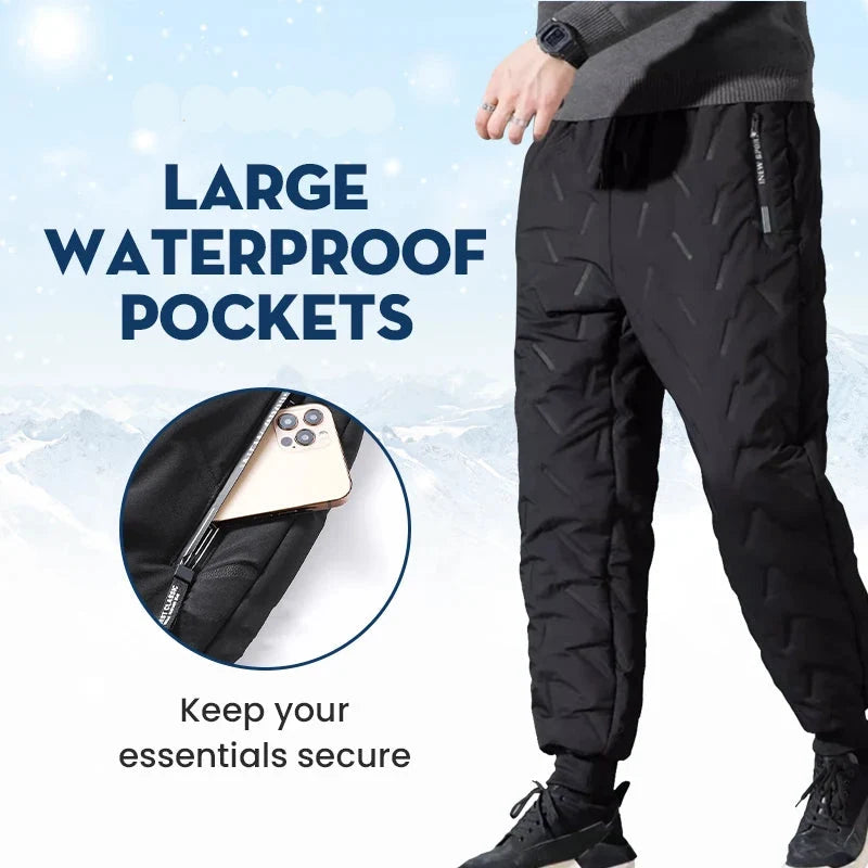 PeakRoo FleeceActive™ - Unisex Fleece-Lined Waterproof Pants