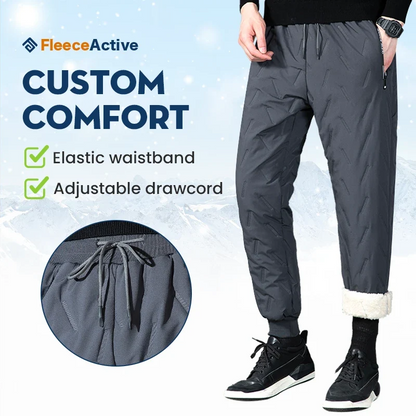 PeakRoo FleeceActive™ - Unisex Fleece-Lined Waterproof Pants