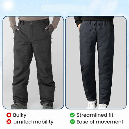 PeakRoo FleeceActive™ - Unisex Fleece-Lined Waterproof Pants