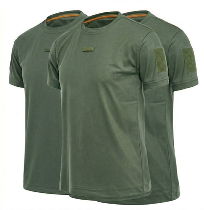 3Pack Men’s Quick-Dry Tactical T-Shirts for Summer