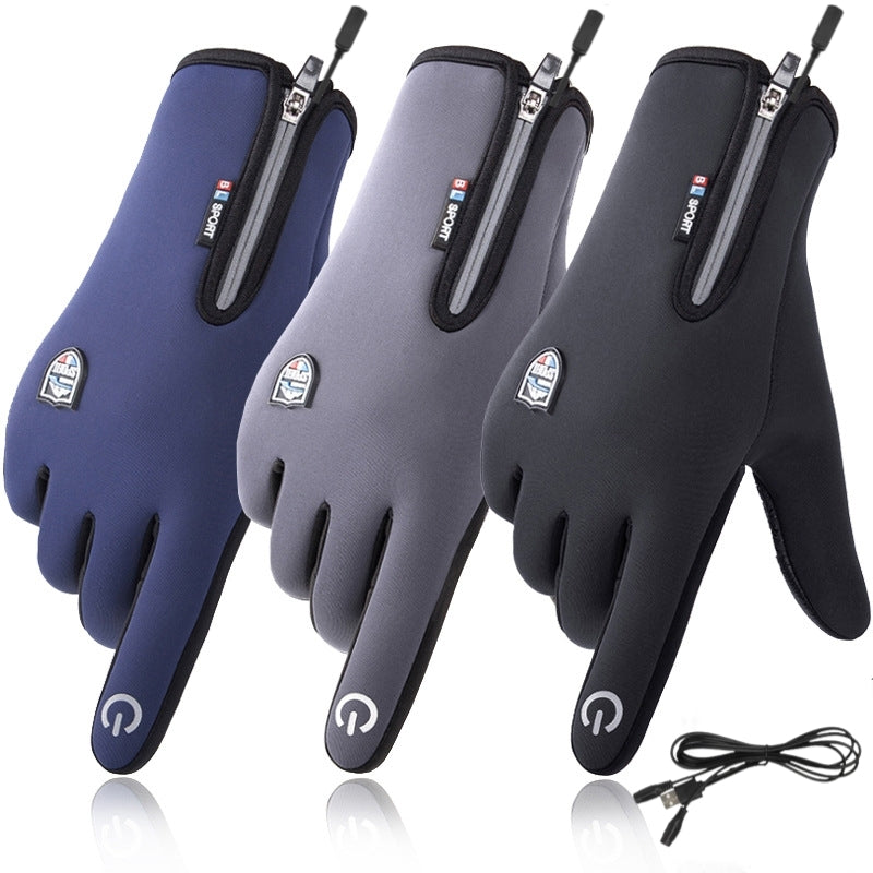 Happy New Year 50% OFF - 🎁PeakRoo Rechargeable Heated Electric touchscreen Gloves