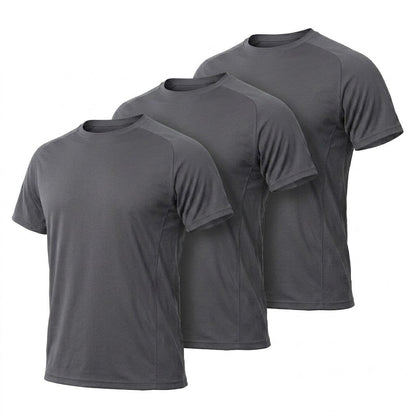 Men's Tactical Quick-Dry 3A Antibacterial T-Shirts Tops for Summer