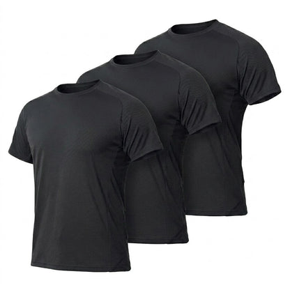 Men's Tactical Quick-Dry 3A Antibacterial T-Shirts Tops for Summer