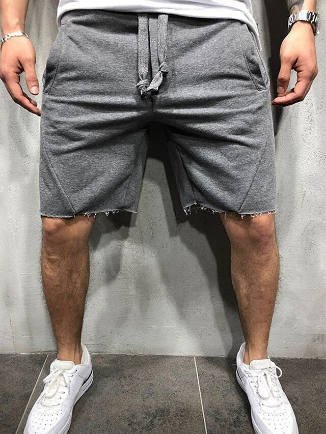Gearbibi™ Loose Plain Elastic Waist Shorts