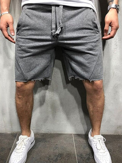 Gearbibi™ Loose Plain Elastic Waist Shorts