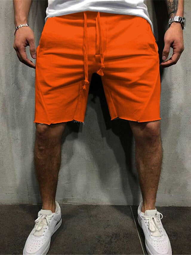 Gearbibi™ Loose Plain Elastic Waist Shorts