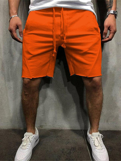 Gearbibi™ Loose Plain Elastic Waist Shorts