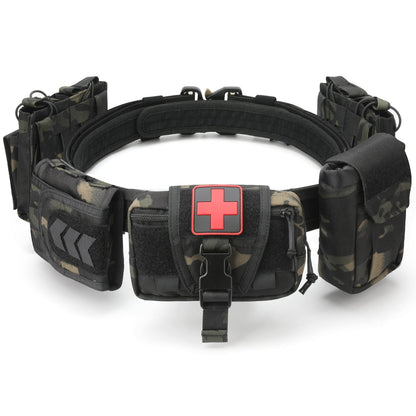 PEAKROO 5 in 1 Quick Release Tactical Duty Belt