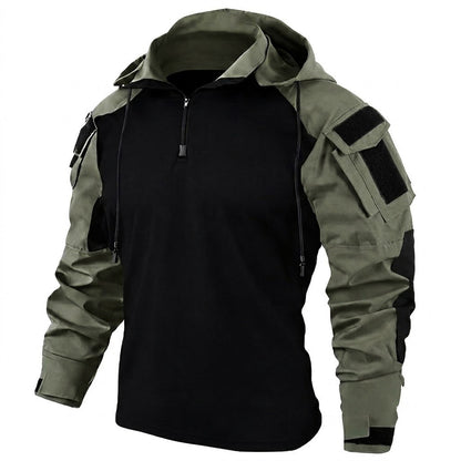 Men's Tactical Quick Dry Hoodie Combat Shirt