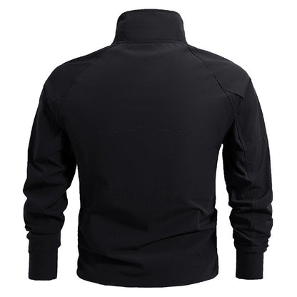 Men's Tactical 1/4 Zip Performance Quick-Dry Stretch Combat Shirt Pullover