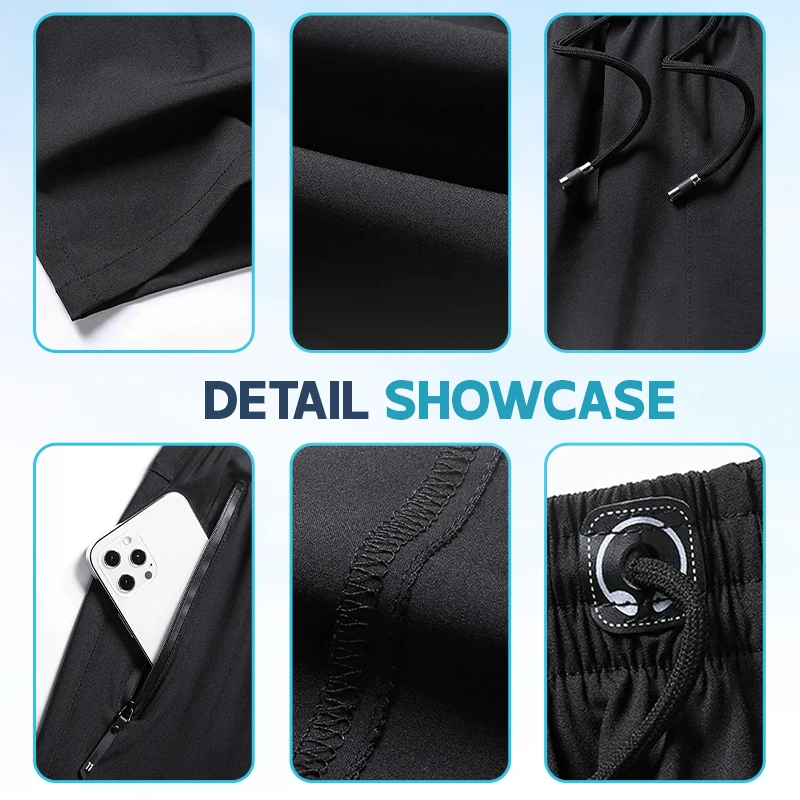 Ice Silk Stretch Quick-Dry Shorts