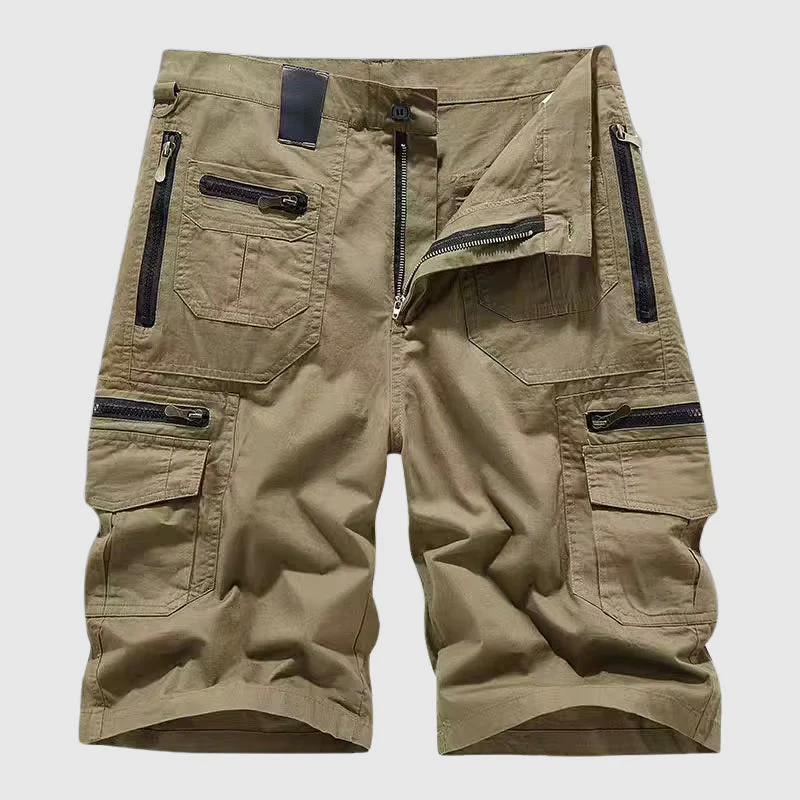 Kangoo Men's Multi-pocket Cargo Shorts