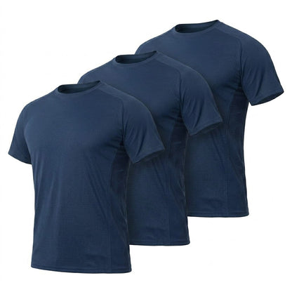 Men's Tactical Quick-Dry 3A Antibacterial T-Shirts Tops for Summer