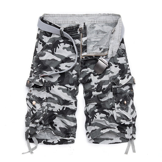 Gearbibi Men's outdoor camouflage cargo shorts