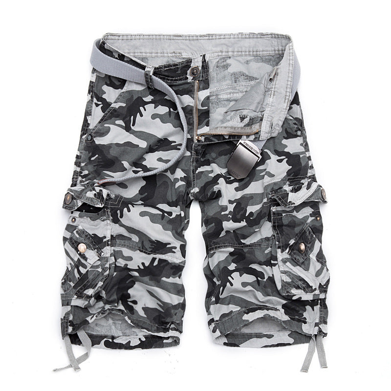 Gearbibi Men's outdoor camouflage cargo shorts