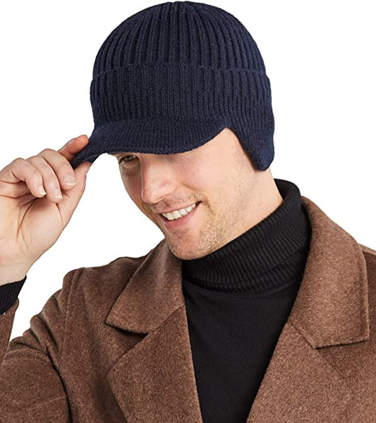 PeakRoo Elastic Warm Ear Protection Knitted Hat