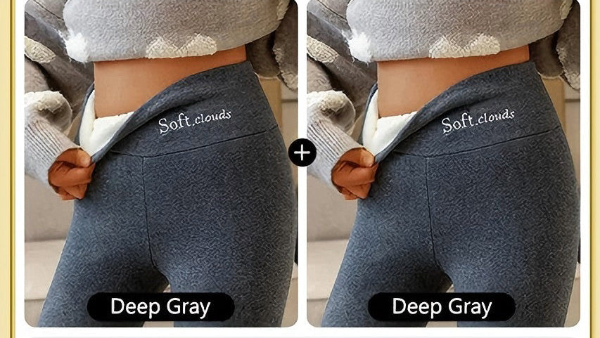 Happy New Year 50% OFF - 🎁PeakRoo Cloudy Fleece Lined Leggings