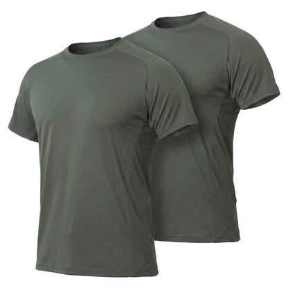 Men's Tactical Quick-Dry 3A Antibacterial T-Shirts Tops for Summer