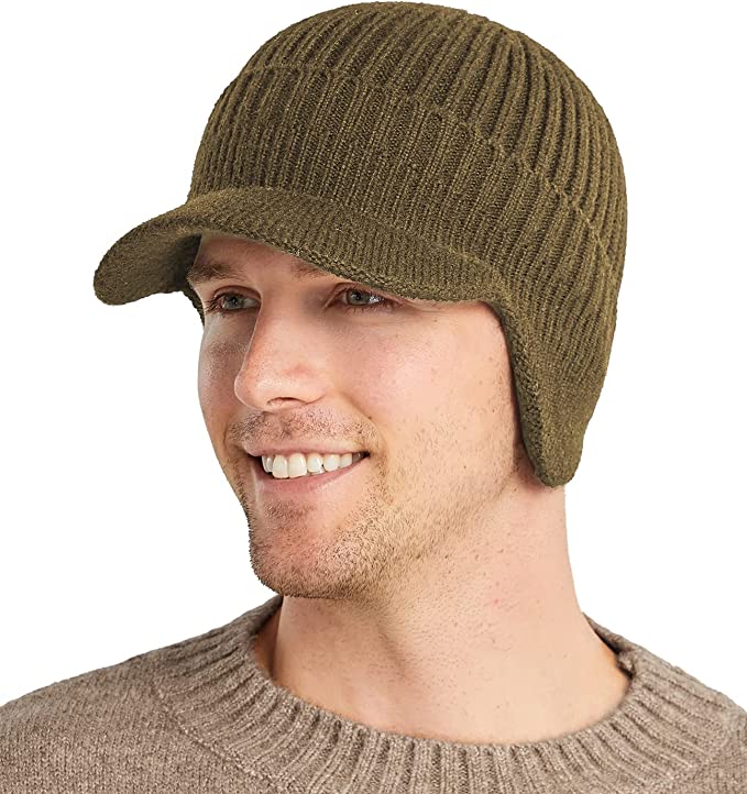 PeakRoo Elastic Warm Ear Protection Knitted Hat