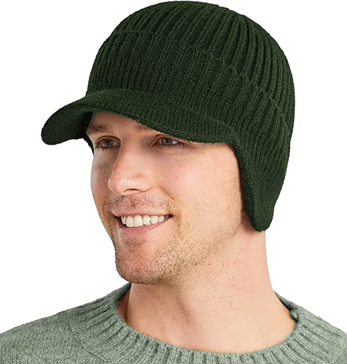 PeakRoo Elastic Warm Ear Protection Knitted Hat