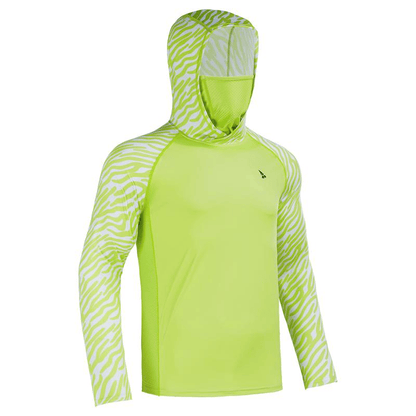 Outdoor activity essential—hooded mask integrated design 🌞 360° sun protection with no dead angles.