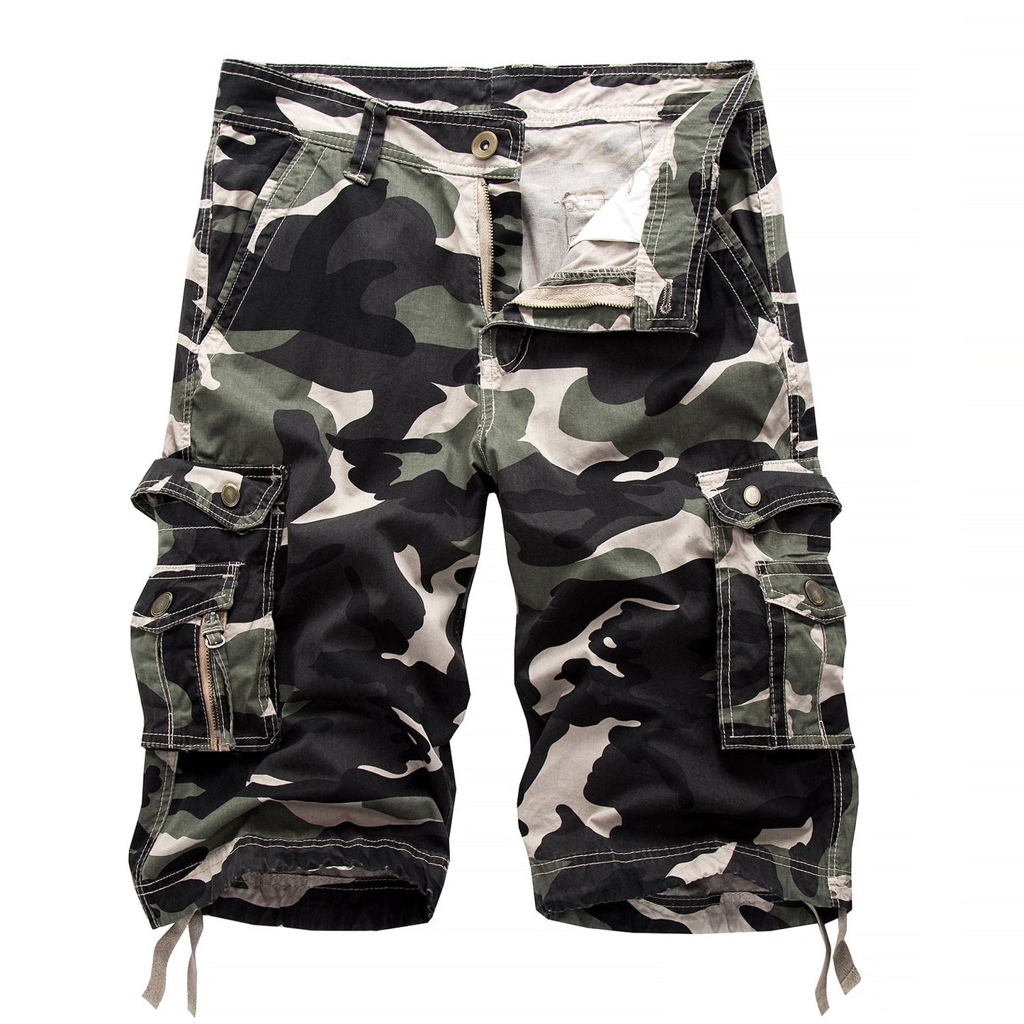 Gearbibi Men's outdoor camouflage cargo shorts