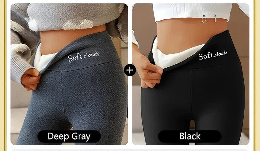 Happy New Year 50% OFF - 🎁PeakRoo Cloudy Fleece Lined Leggings