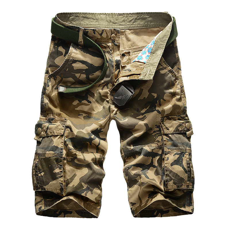 Gearbibi Camo Multi-pocket Men Shorts