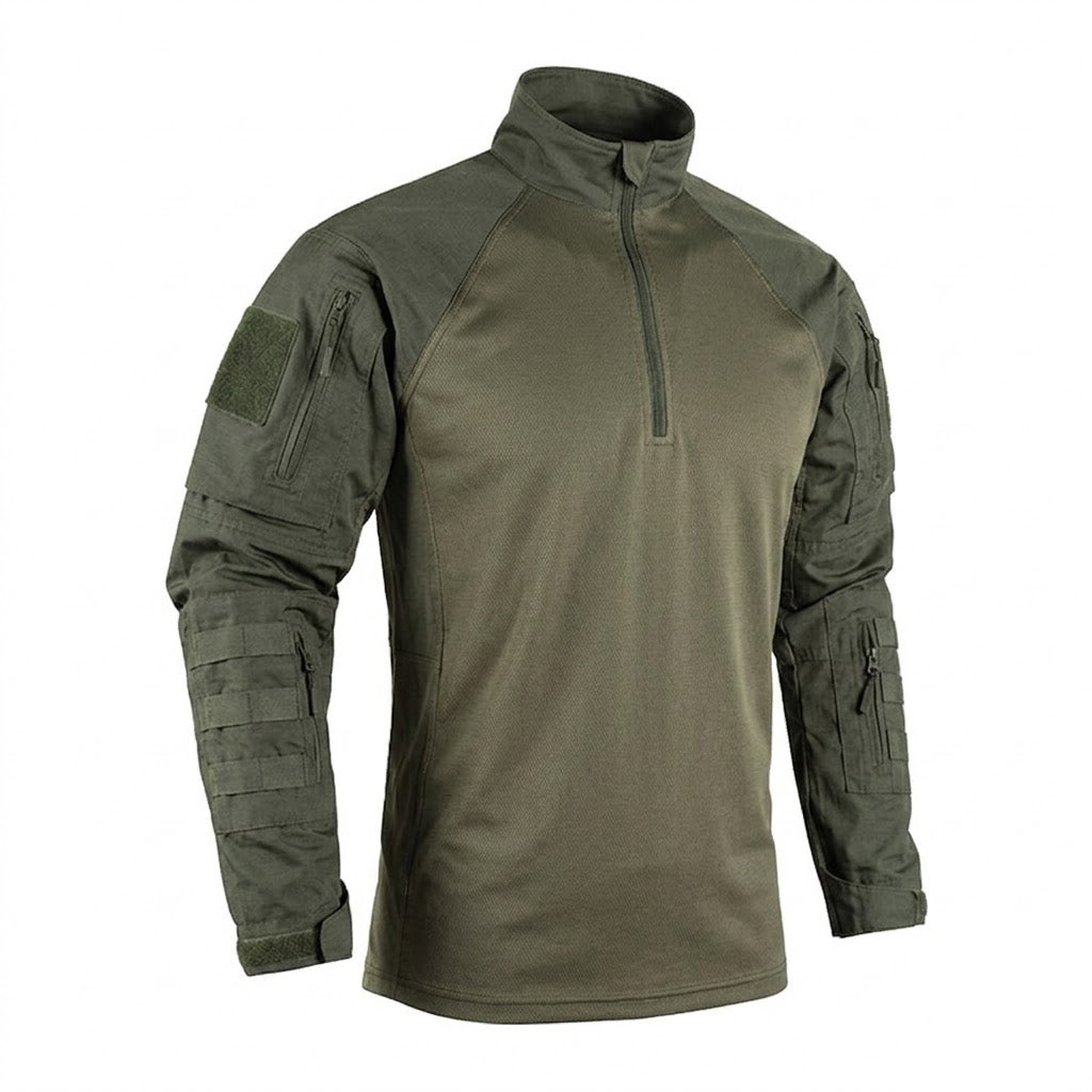 Peakroo Phantom Operator Shirt - Combat Shirt Outdoor Field Shirt with Sleeve Pockets