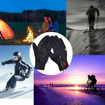 PeakRoo™ Waterproof Thermal Touchscreen Gloves – Windproof Winter Gloves for Outdoor Work, Driving & Sports