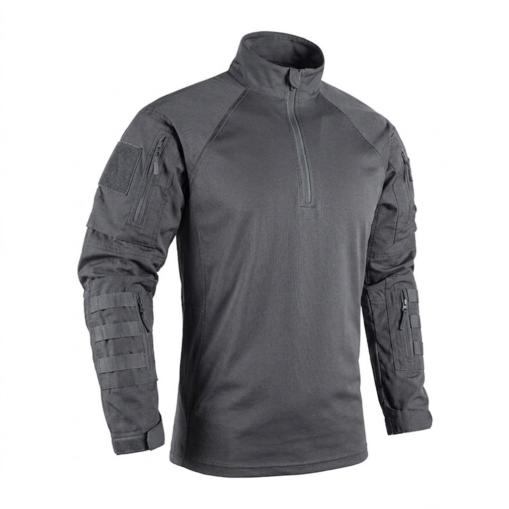 Peakroo Phantom Operator Shirt - Combat Shirt Outdoor Field Shirt with Sleeve Pockets
