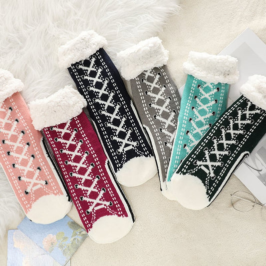 🎁PeakRoo Ultra-thick Cute Slipper Home Socks