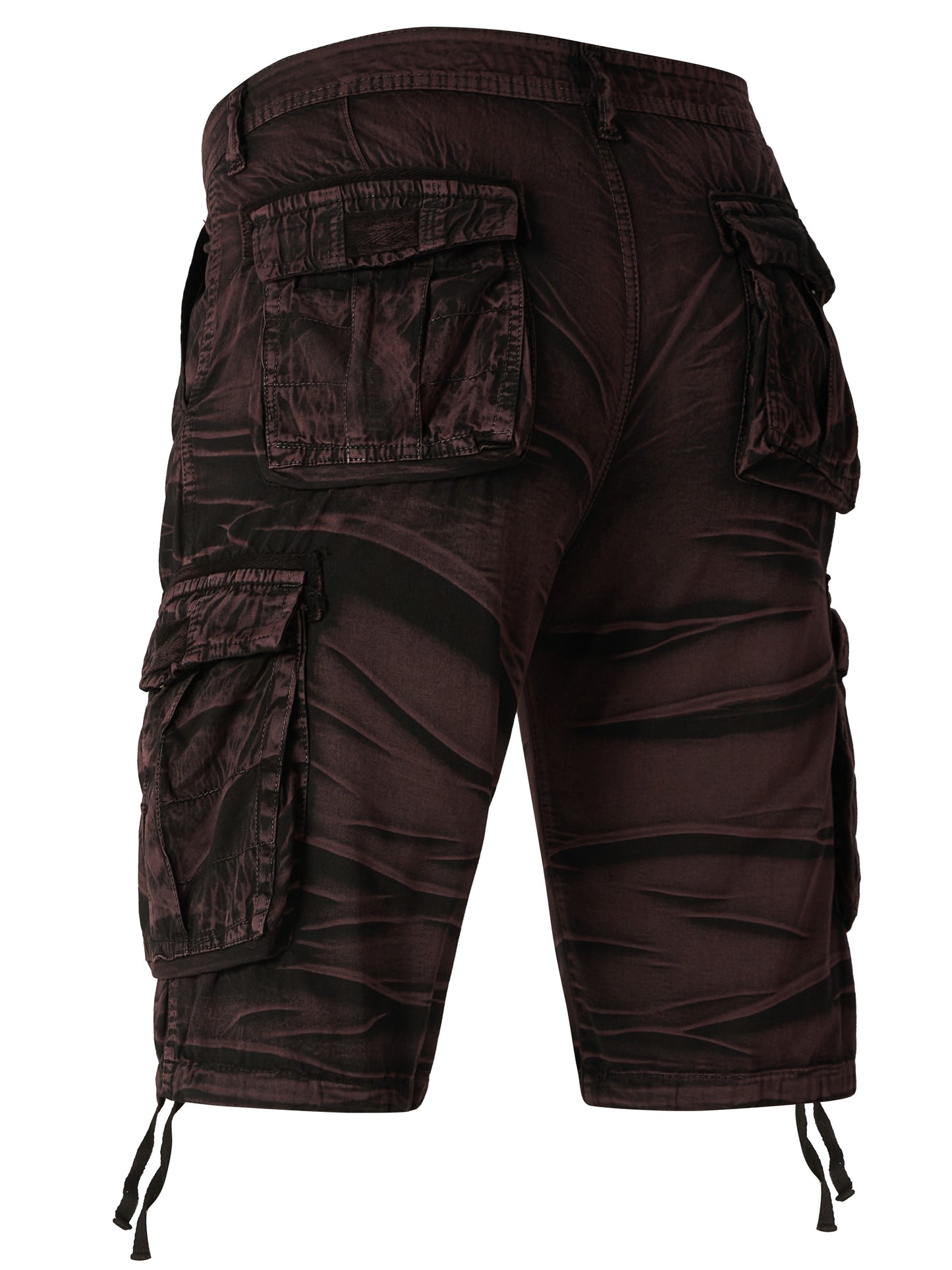 Gearbibi Camo Pattern Cotton Cargo Shorts