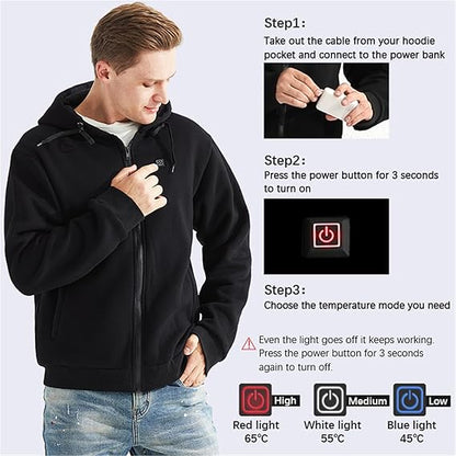 Black Friday 50% OFF - 🎁Unisex Heated Hoodie