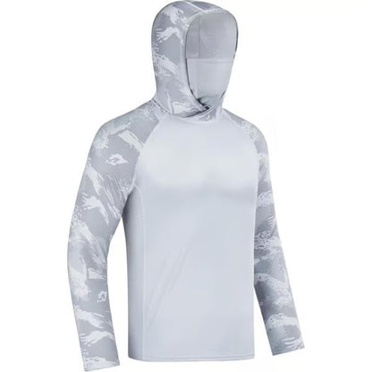 Outdoor activity essential—hooded mask integrated design 🌞 360° sun protection with no dead angles.