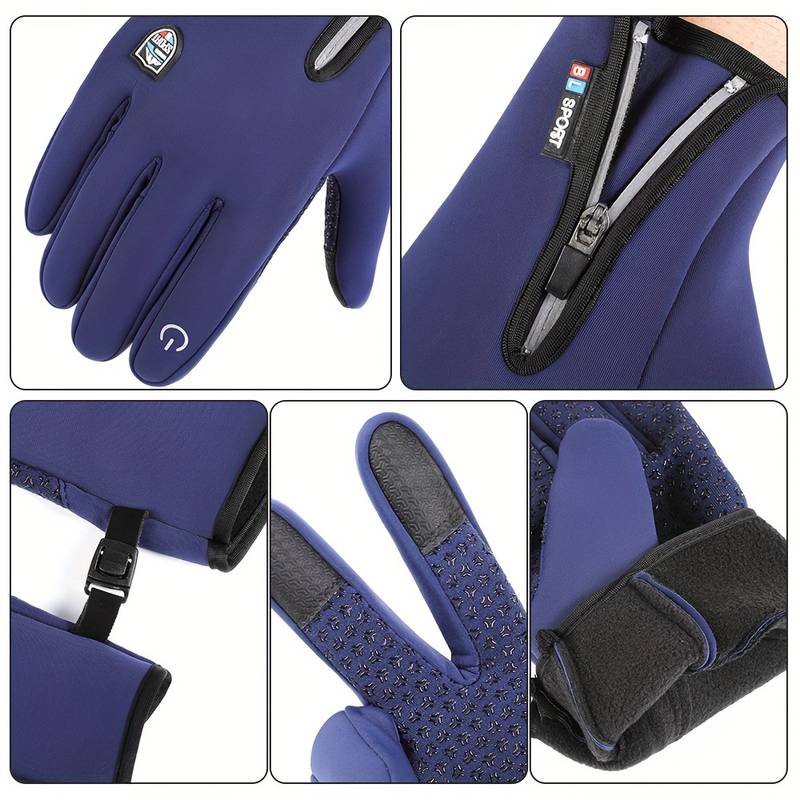 Happy New Year 50% OFF - 🎁PeakRoo Rechargeable Heated Electric touchscreen Gloves