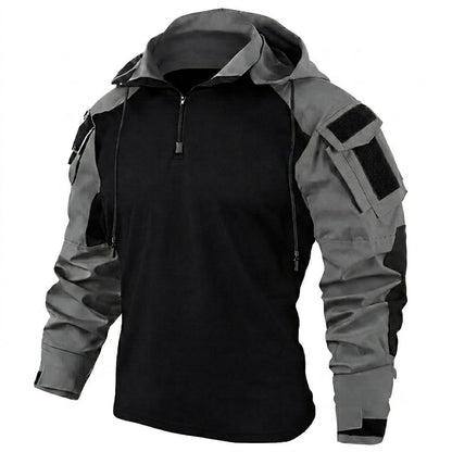 Men's Tactical Quick Dry Hoodie Combat Shirt