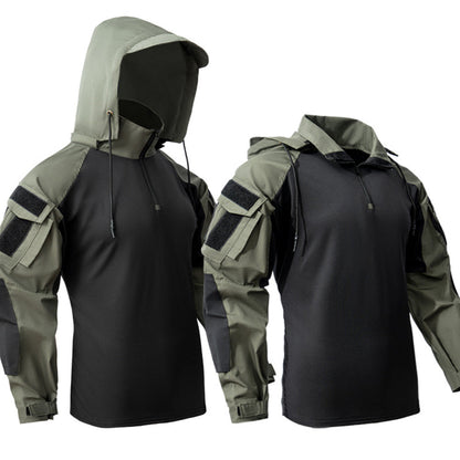 Men's Tactical Quick Dry Hoodie Combat Shirt