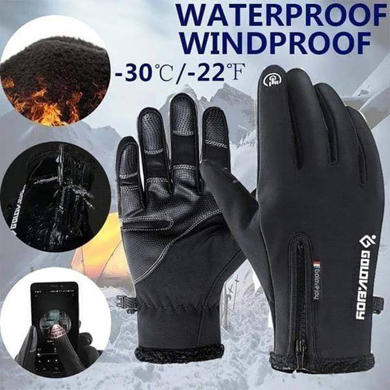 Black Friday 50% OFF - 🎁Unisex Winter Warm Waterproof Touch Screen Gloves