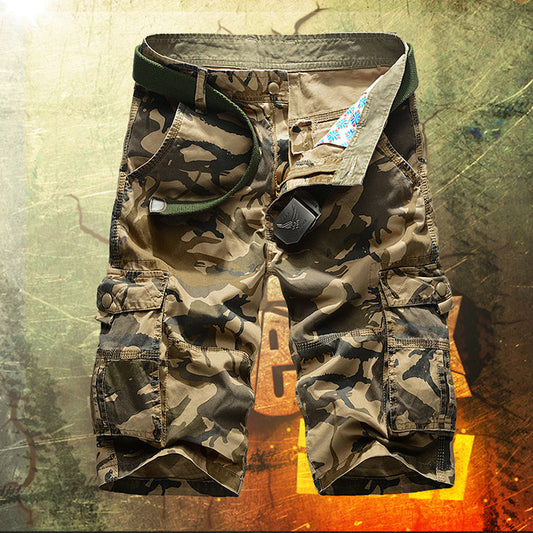 Gearbibi Camo Multi-pocket Men Shorts