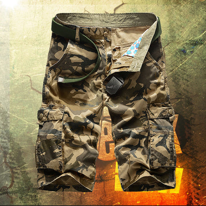 Gearbibi Camo Multi-pocket Men Shorts