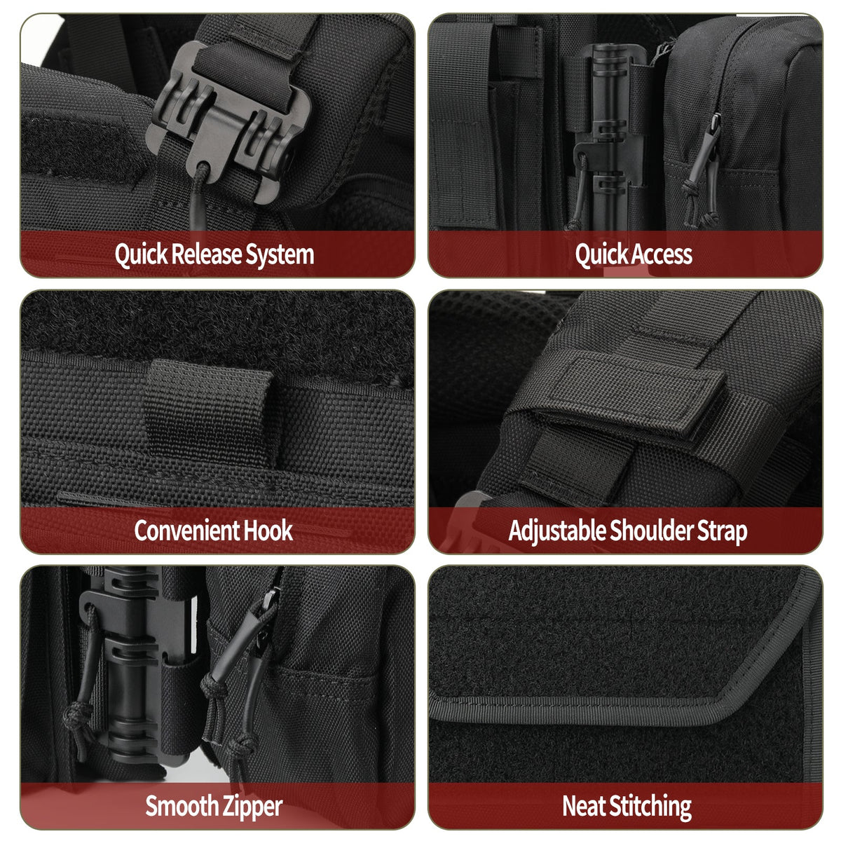 All Mission Quick Release Assault Tactical Vest