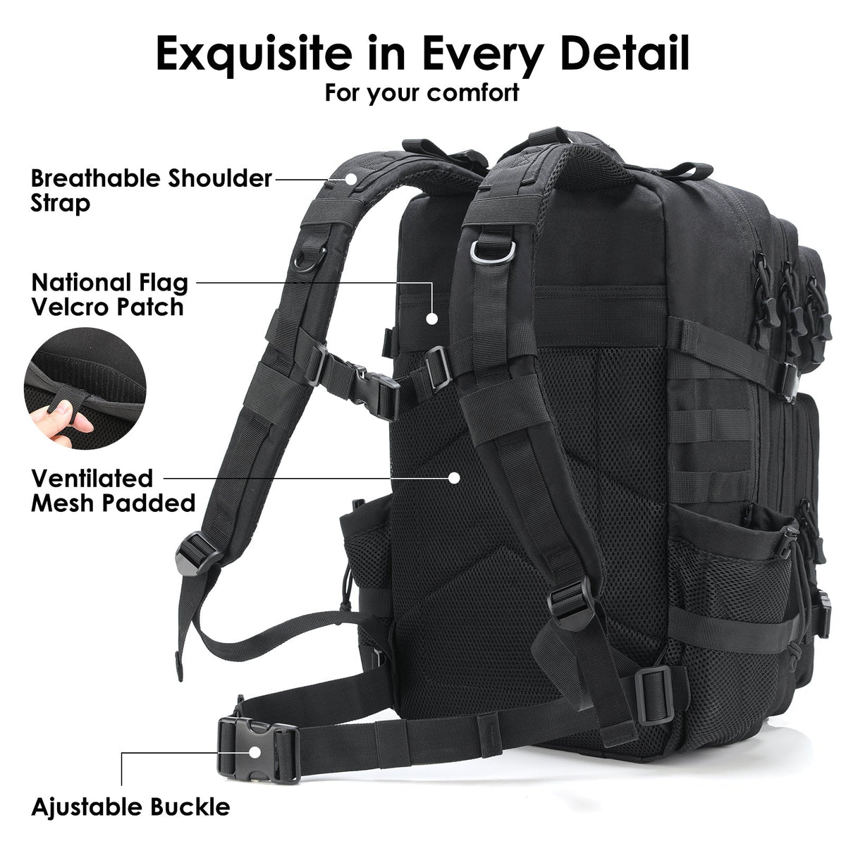 Archon Elite Outdoor Tactical Assault Backpack