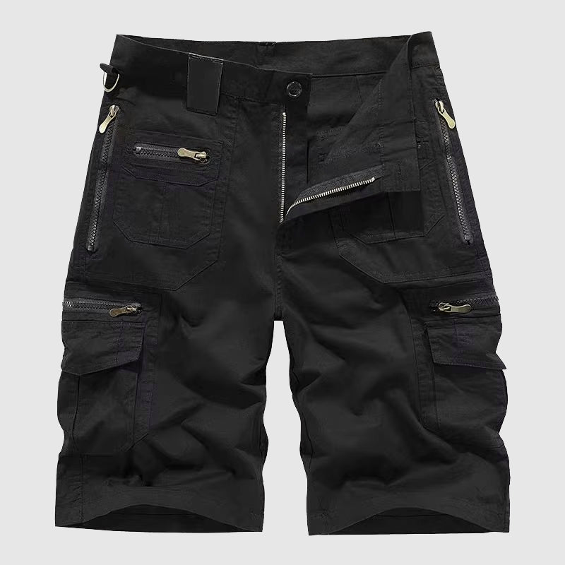Kangoo Men's Multi-pocket Cargo Shorts