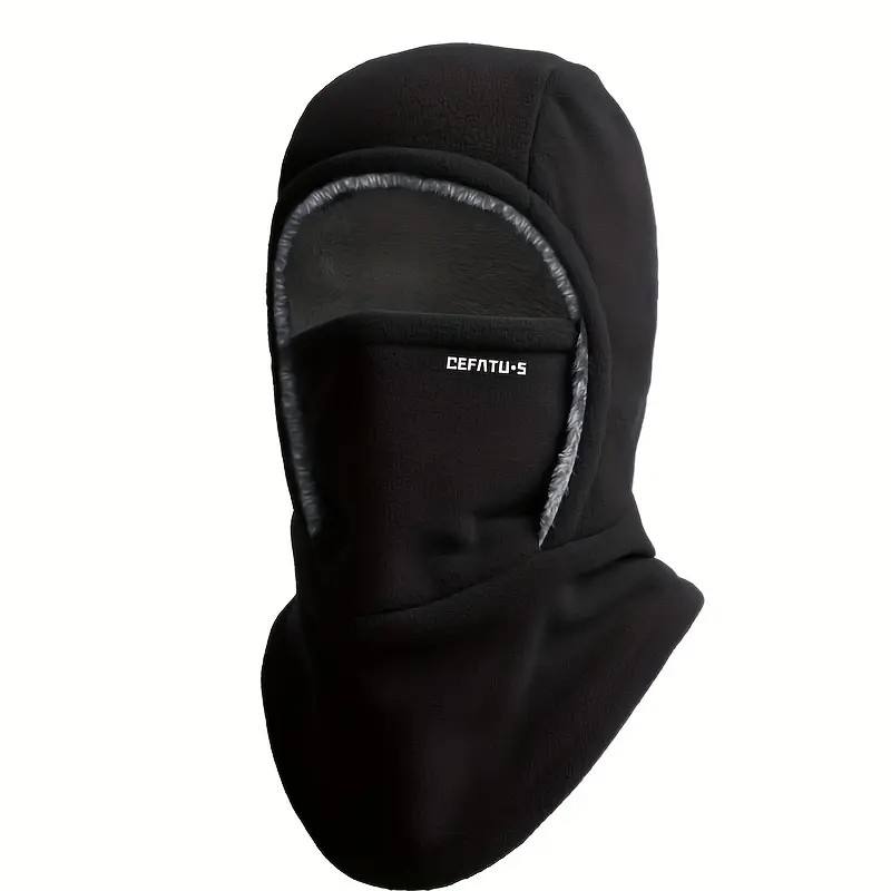 ThermaFleece™ 3-in-1 Winter Balaclava – Windproof Hat, Face Mask & Neck Warmer